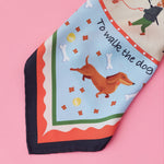 Foulards en soie 70x70 cm - To walk the dog - Lady Pepper - Lady Pepper - 